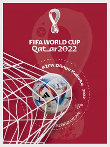 Stamps of Azerbaijan 2022 ( pre order) - 2022 FIFA World Cup - Miniature Sheet.