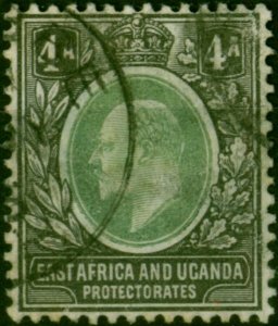 East Africa KUT 1903 4a Grey-Green & Black SG6 Good Used