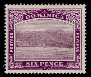 DOMINICA EDVII SG52, 6d dull & bright purple, M MINT. Cat £10.