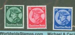 Germany #398-400 Mint (NH) Single (Complete Set)