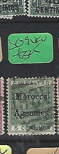 MOROCCO AGENCIES  (P2908B)  QV  5C  SG  9    VFU