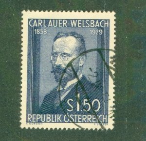 AUSTRIA 595 USED CV $2.75 BIN $1.50