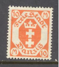 Danzig Sc # 92 mint hinged (DT)