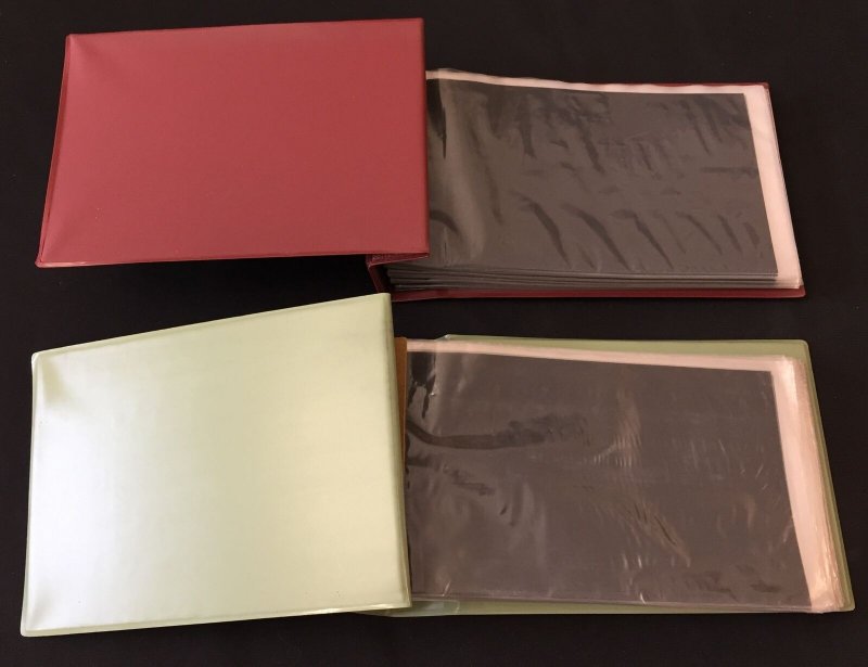 Cover Binders x 10+Sleeves Used.4.1kg (BIN14)