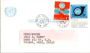 United Nations, New York, Worldwide Government Postal Card