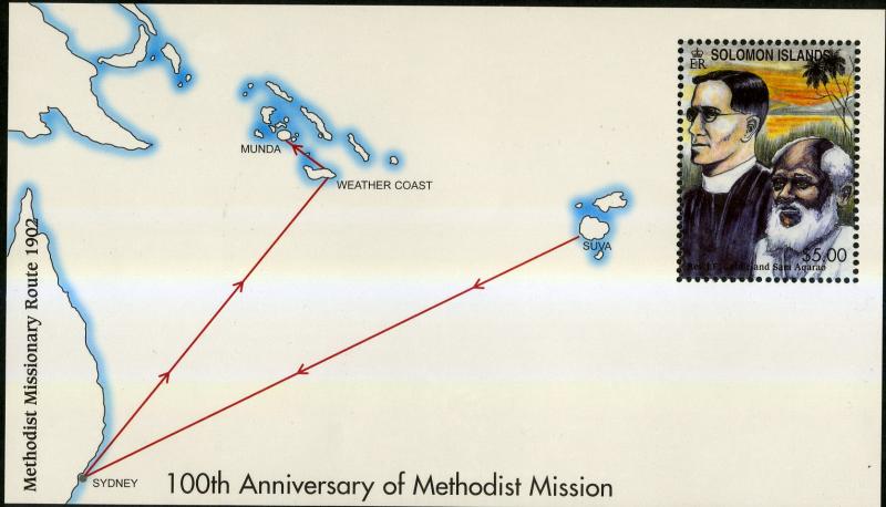 SOLOMON ISLANDS 941a MNH POSTAL STATIONARYSCV $3.25 BIN $2.00