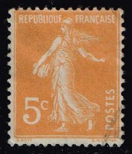 France #160 Sower; Used (0.30)