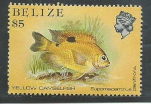 Belize 713   Fish   Mint  NH VF 1984 PD