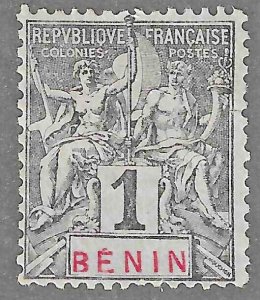 Benin (1894) - Scott #  33,  MH