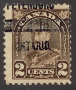 CANADA PRECANCEL  PETERBORO   1-166