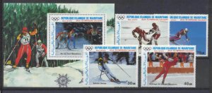 Mauritania C257-61 MNH Olympic-88 SCV13.10