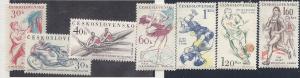 Czechoslovakia  #1023-1029 (MLH)  CV $3.85