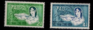 South Vietnam Scott 144-145 MNH** FAO Freedom from Hunger set