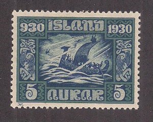 ICELAND SC# 153  VF/MOG  1930