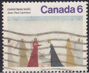 Canada 650 Christmas, Noel 6¢ 1974