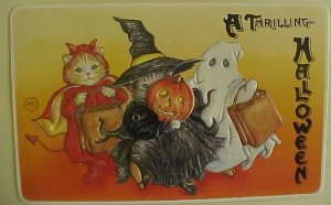 USA  CATS HALLOWEEN MECHANICAL