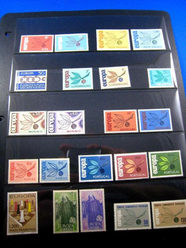 EUROPA/CEPT - 1965 - COMPLETE FROM 19 COUNTRIES - MNH        (kbe6)