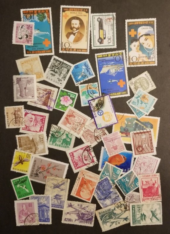 KOREA Used Stamp Lot T4916