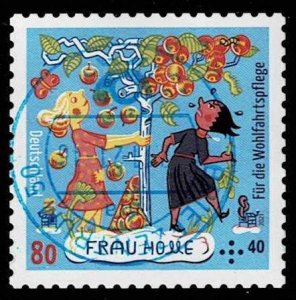 Germany 2021, Sc.#B1179 used, The Test from Frau Holle by Brothers Grimm, self-a