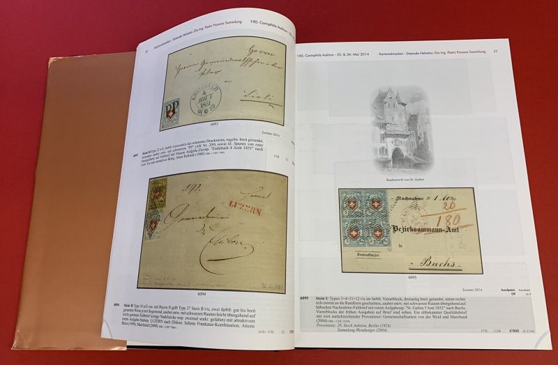 Switzerland & Liechtenstein Classics, Corinphila, Zurich, Sale 190, May 23, 2014