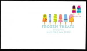 US 5290 Frozen Treats Chocolate Vanilla DCP FDC 2018 