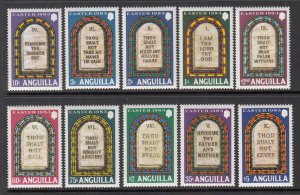 Anguilla 526-535 MNH VF