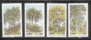 South Africa Ciskei #50-53 MNH Set of 4 Singles (my6)