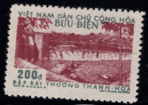 North Viet Nam Scott 48a perf 13 unused stamp