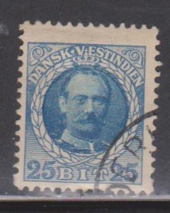 DANISH WEST INDIES Scott # 47 Used