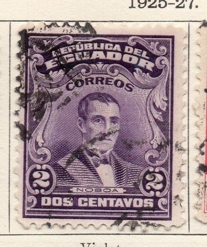 Ecuador 1925-27 Early Issue Fine Used 2c. 134207