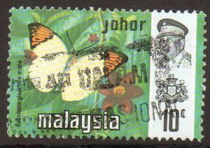 Malaysia-Johore  Scott  180  Used