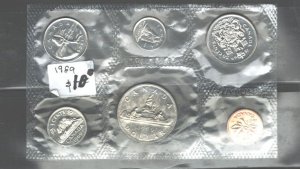 ​CANADA 1969  ROYAL CANADIAN MINT OTTAWA (NO COVER)