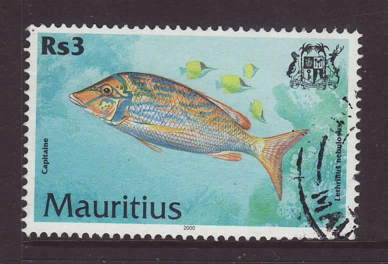 2000 Mauritius 3 Rupees Fine Used SG1034