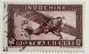 AlexStamps INDO-CHINA #C4 VF Used 