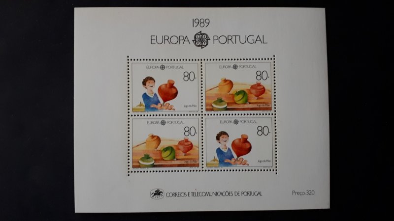 Europa CEPT - Portugal 1989. ** MNH Block
