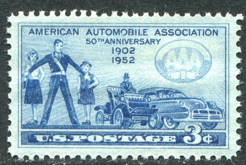 1007 3c American Automobile Association Mint NH OG VF