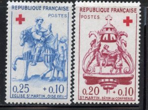 France # B347-8, Mint Hinge Remain.