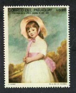 Paraguay; Scott 1101; 1968; Unused; NH