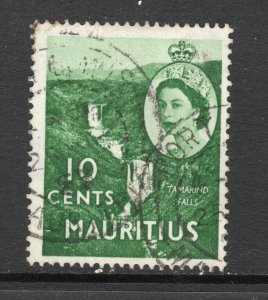 Mauritius Scott# 255   used   single