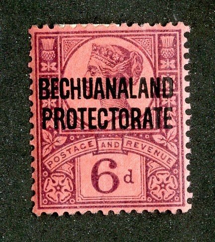 1897  Bechuanaland  Sc #74 mlh* cv. $25 ( 9567 BCXX )