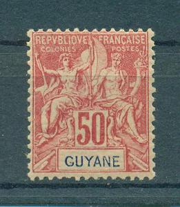 French Guiana sc# 46 mh cat value $35.00