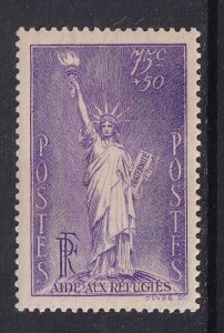 France  #B45 MNH 1936 statue of liberty 75c