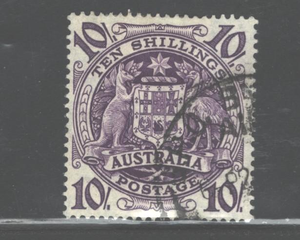 AUSTRALIA 1949-1950 ARMS of AUSTRALIA  #218-221 USED