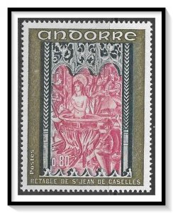 Andorra French #201 The Altar Type MNH