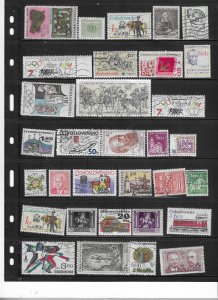 CZECH REPUBLIC COLLECTION ON STOCK SHEET MINT/USED