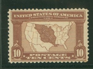 United States #327 Mint (NH) Single