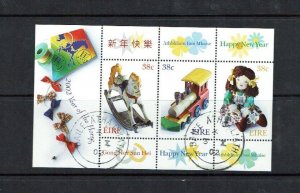 Ireland: 2002, Chinese New Year,  Year of the Horse, FU M/Sheet