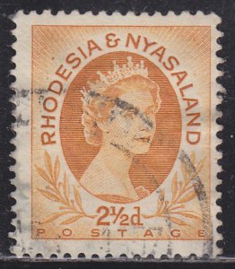 Rhodesia & Nyasaland 143B Queen Elizabeth II 1956