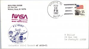 Nov 12 1982 - Columbia STS5 Launch Anik C1 - Waimea, Hi - F36555