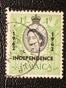 Jamaica #186 used